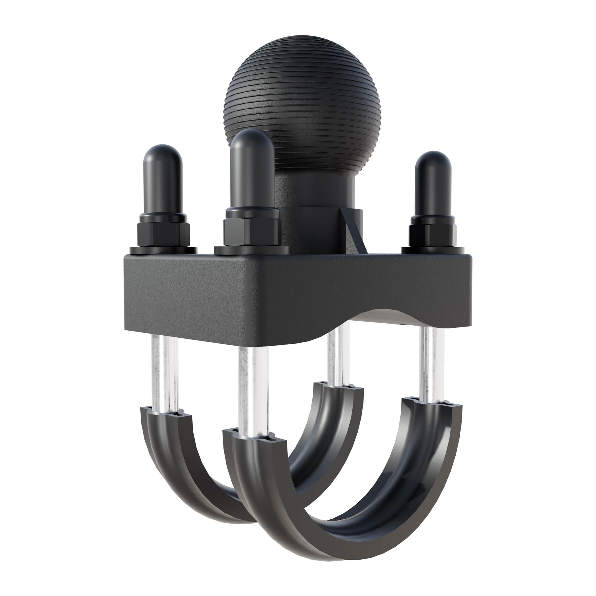 Arkon U-Bolt Round Bar Mount with 38mm Metal Ball – Multiple Bar Sizes - Image 7
