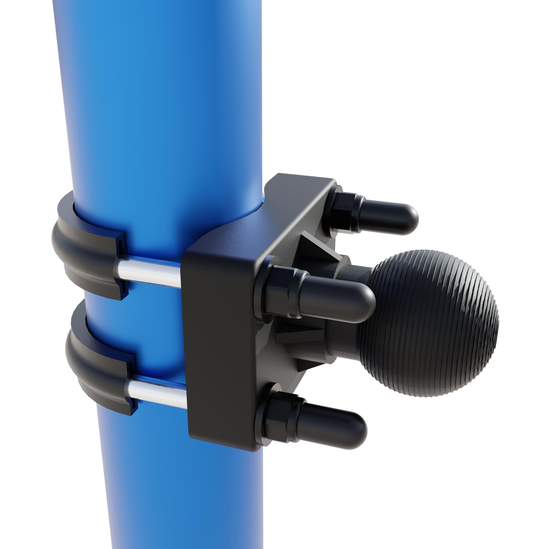 Arkon U-Bolt Round Bar Mount with 38mm Metal Ball – Multiple Bar Sizes - Image 8