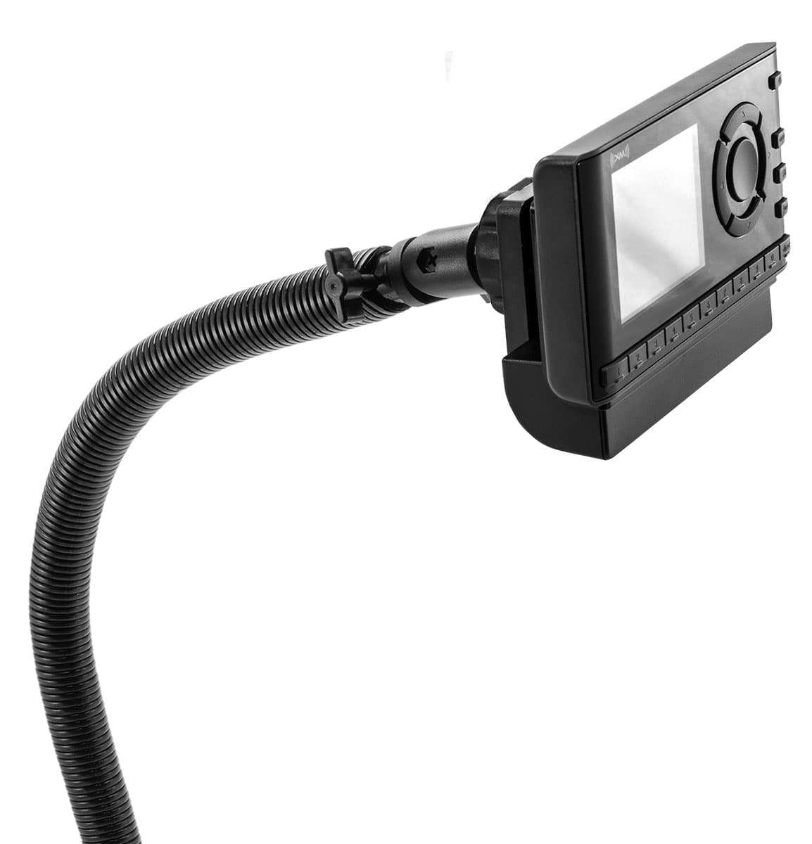 Arkon Car Seat Rail or Floor Mount with 15" Gooseneck for Sirius XM Satellite Radio