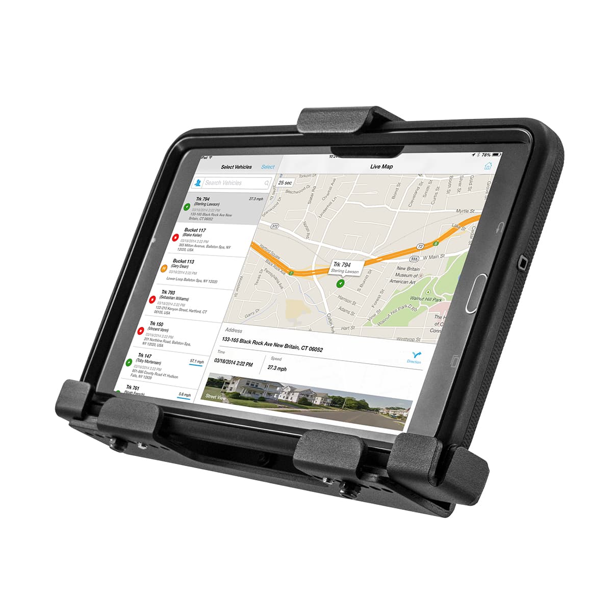 Arkon Universal Metal Locking Tablet Holder with Key Lock