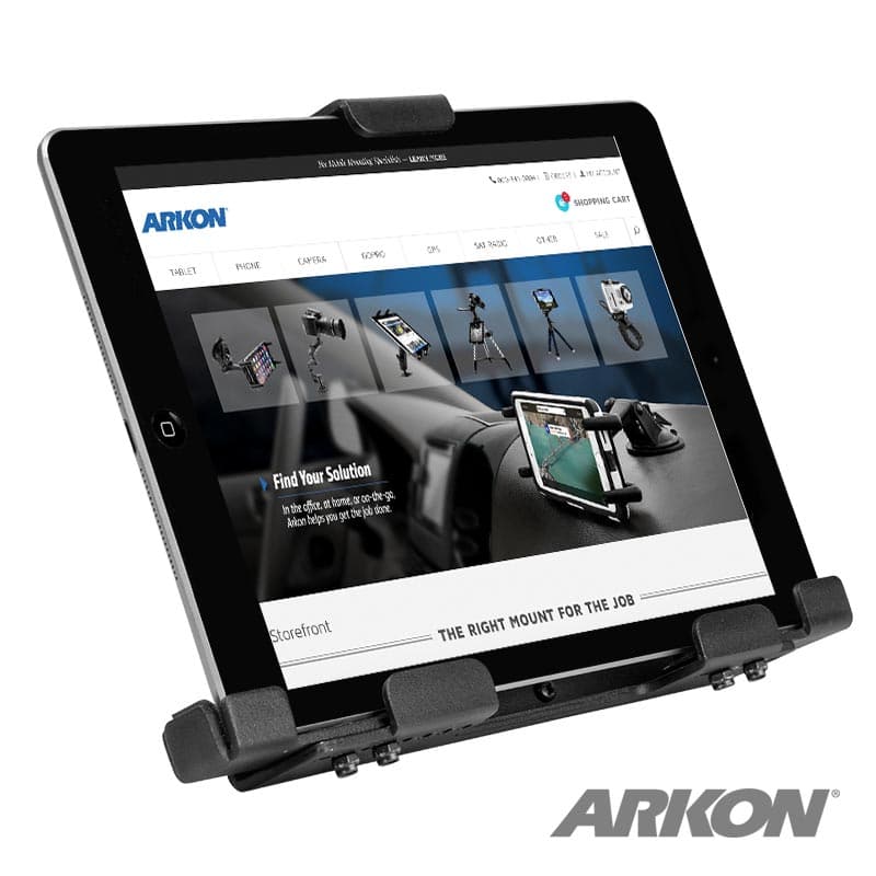 Arkon Universal Metal Locking Tablet Holder with Key Lock