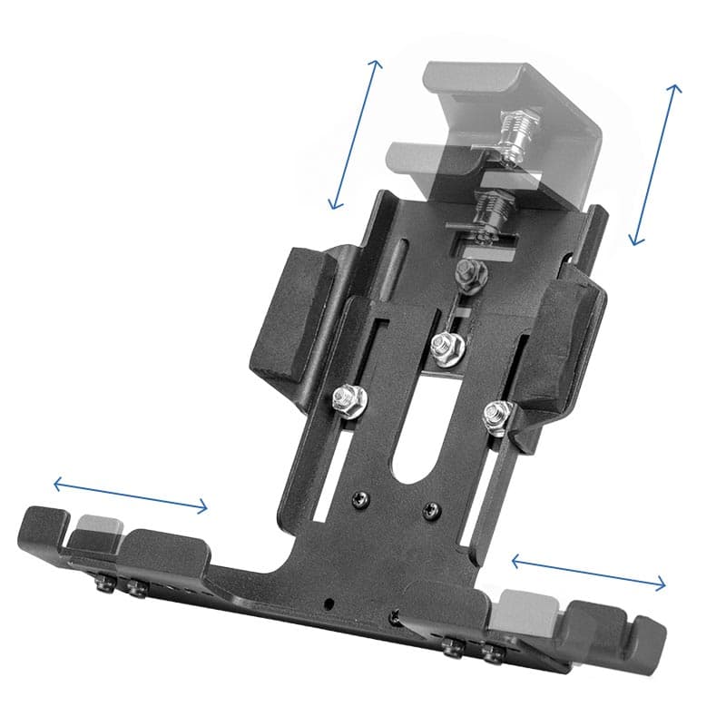 Arkon Universal Metal Locking Tablet Holder with Key Lock