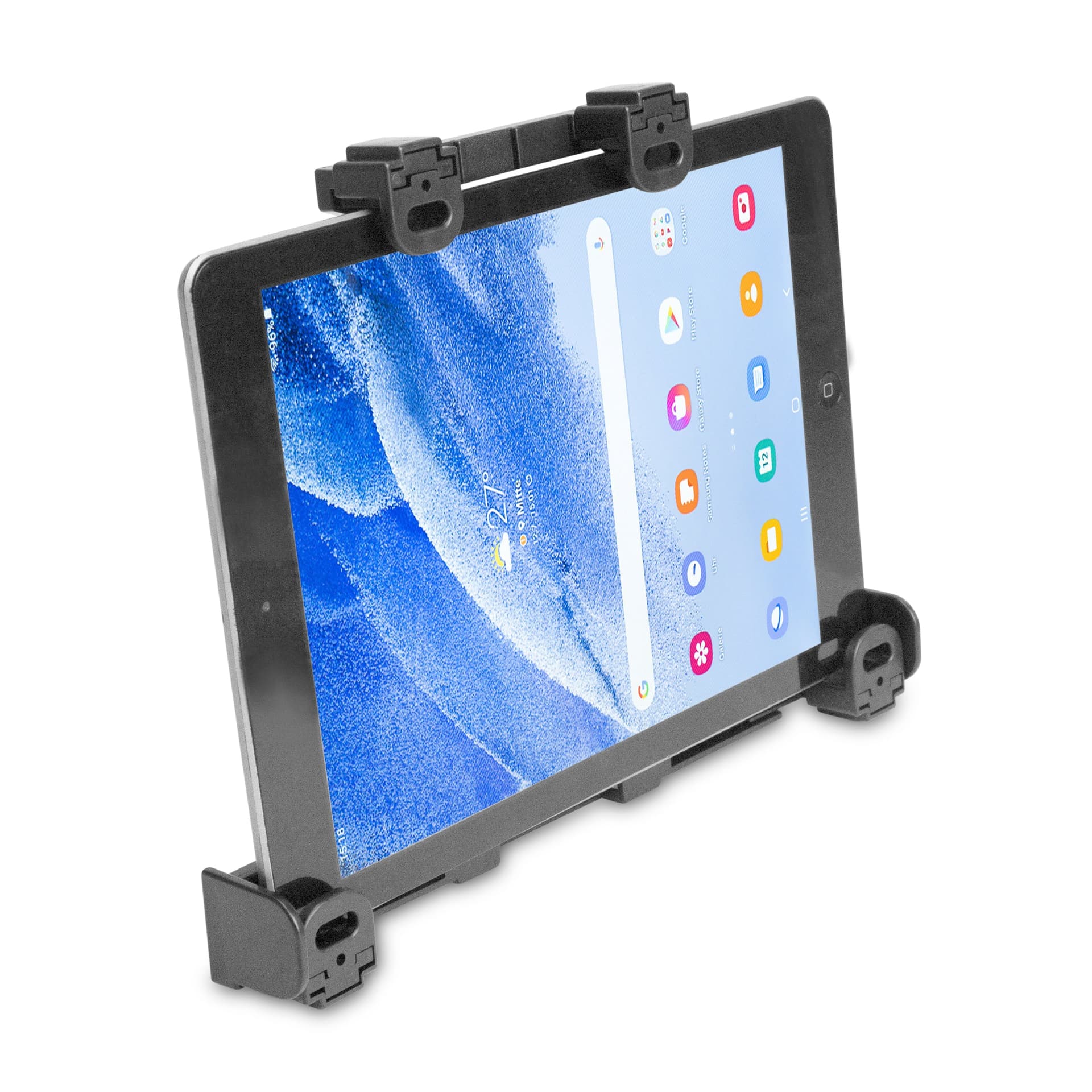 Arkon Universal Locking Adjustable Tablet Holder with Key Lock for iPad, Note, Galaxy, and more