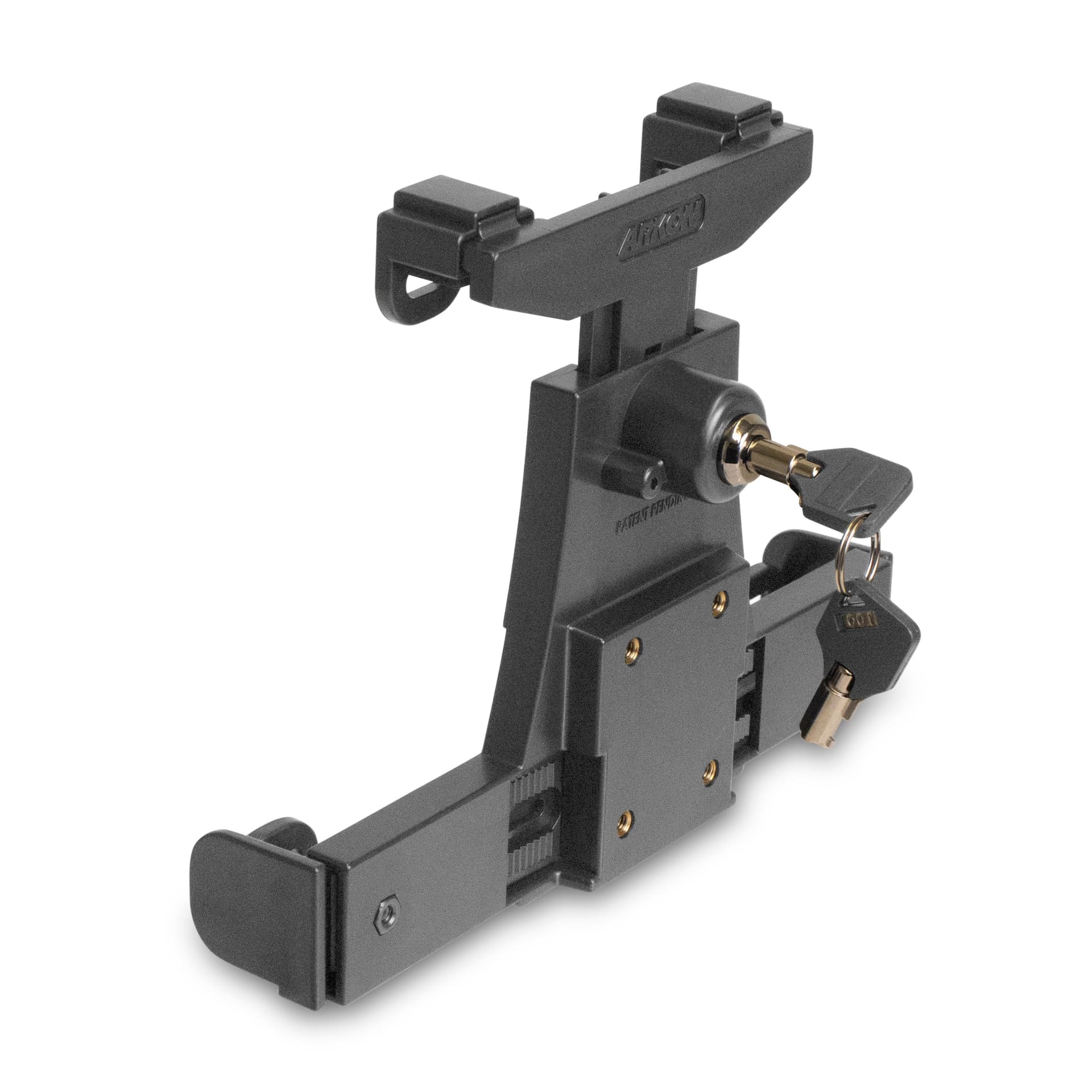 Arkon Universal Locking Adjustable Tablet Holder with Key Lock for iPad, Note, Galaxy, and more