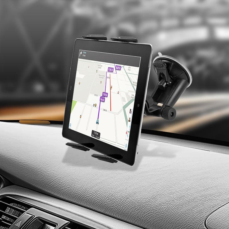 Arkon Tablet Mount Bundle Robust Base Windshield / Dashboard Mount