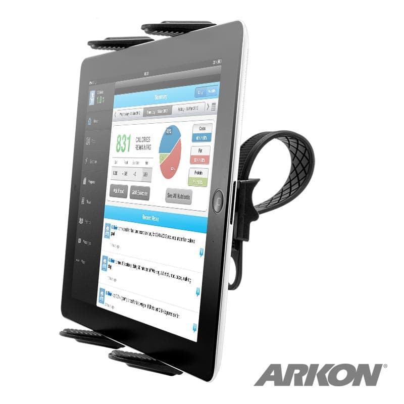 Arkon Tablet Mount with Zip-Tie Style Strap Mount