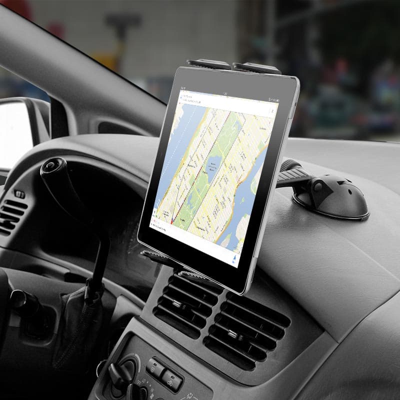 Arkon Tablet Mount Bundle Universal Tablet Desktop | Flat Surface Mount
