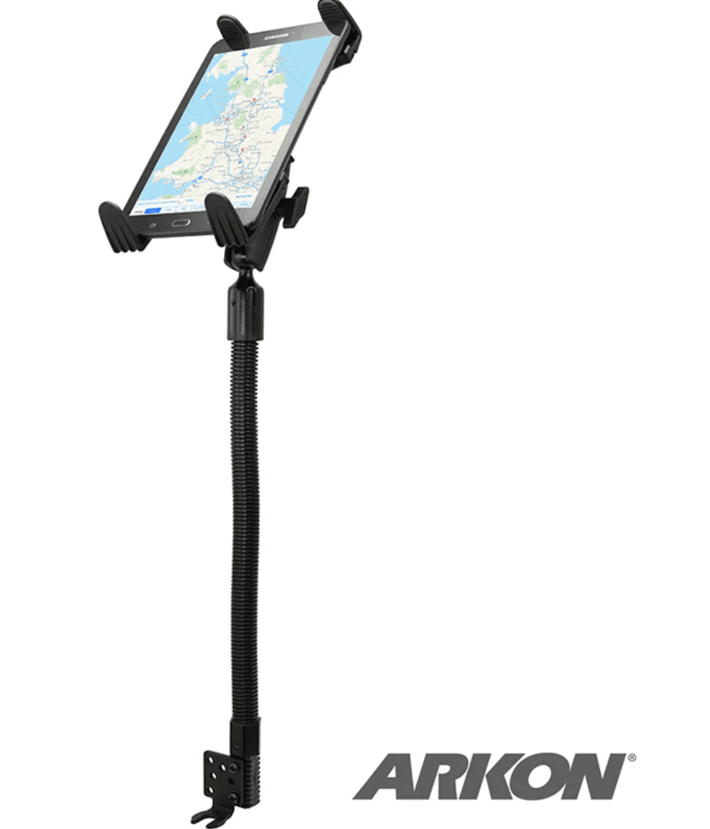 Arkon Robust Car or Truck Seat Rail or Floor Slim-Grip® Tablet Mount for iPad, Note, and more