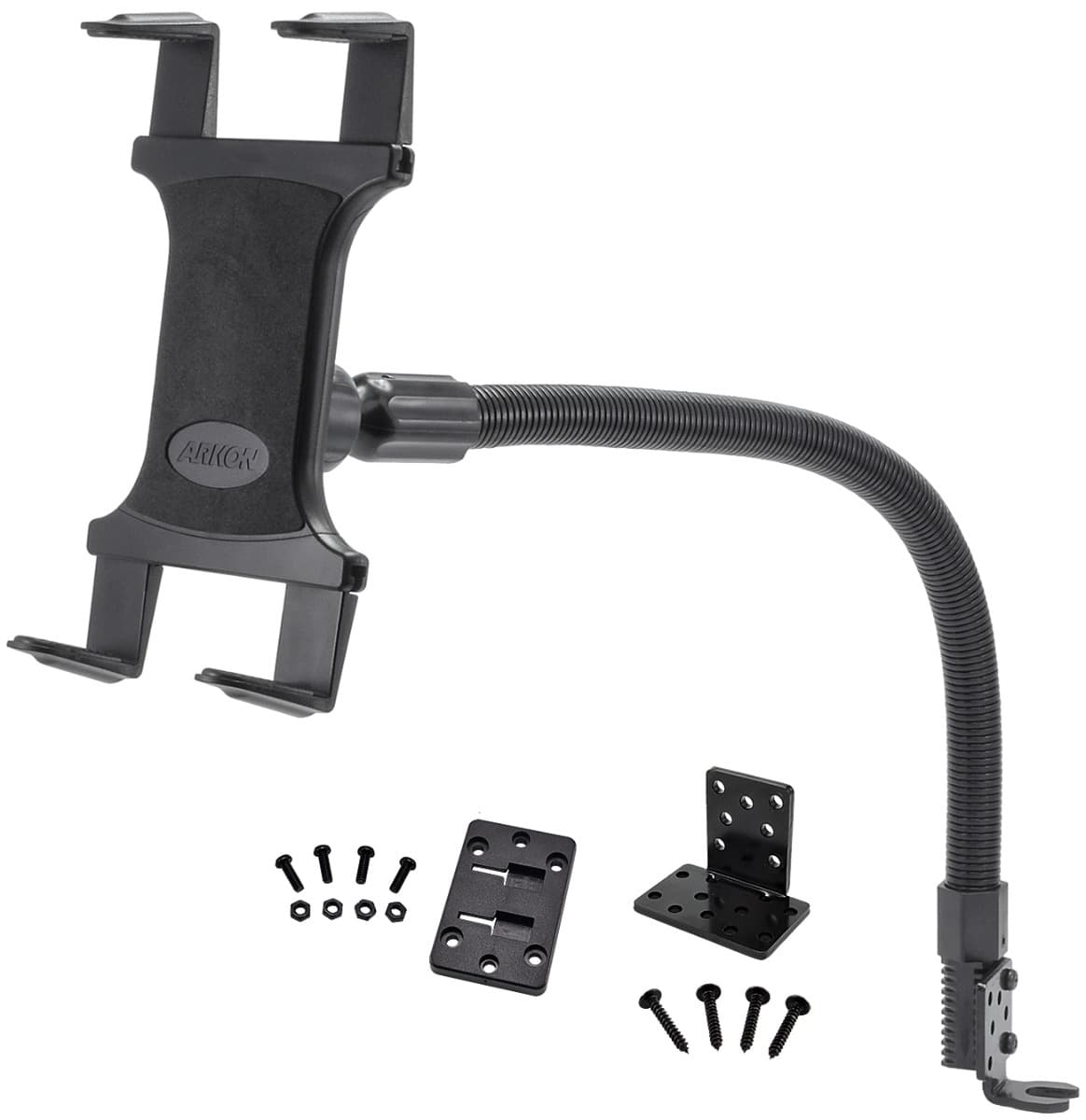 Arkon Tablet Mount 22in Flexible Gooseneck Seat Rail Floor Mount