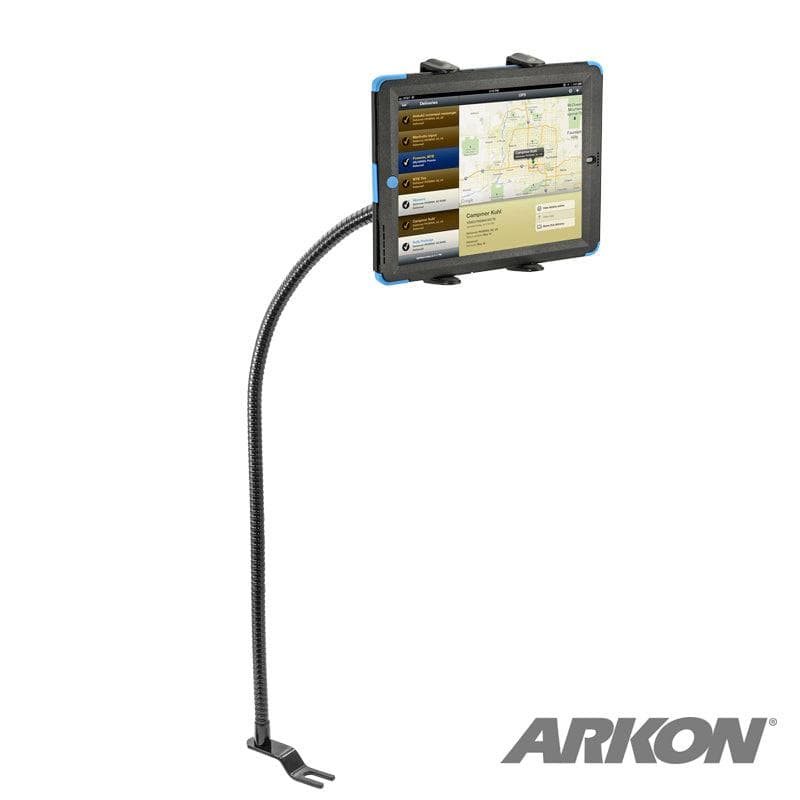 Arkon Car or Truck Seat Rail Universal Slim-Grip® Tablet Mount with 28 inch Gooseneck