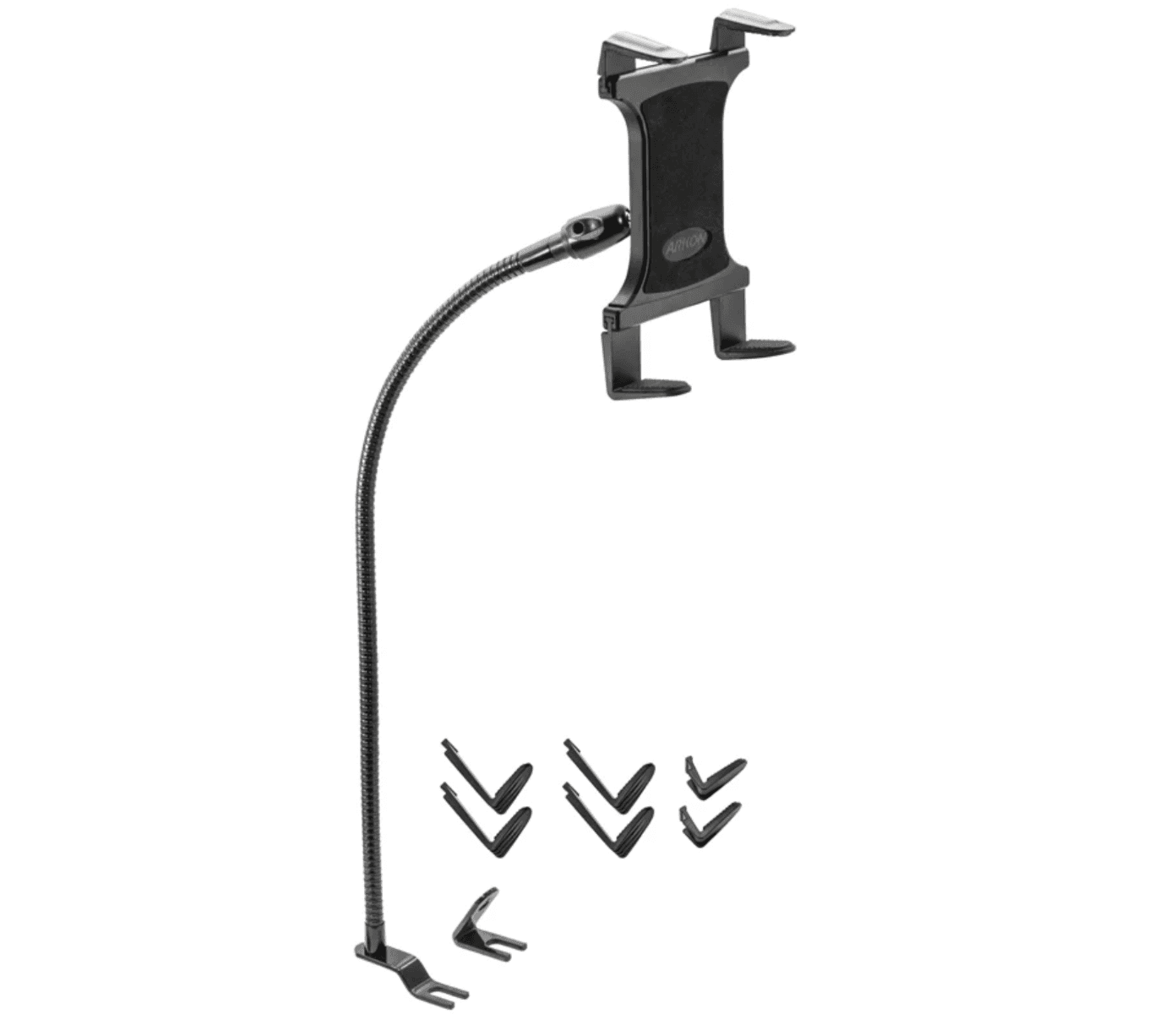 Arkon Car or Truck Seat Rail Universal Slim-Grip® Tablet Mount with 28 inch Gooseneck