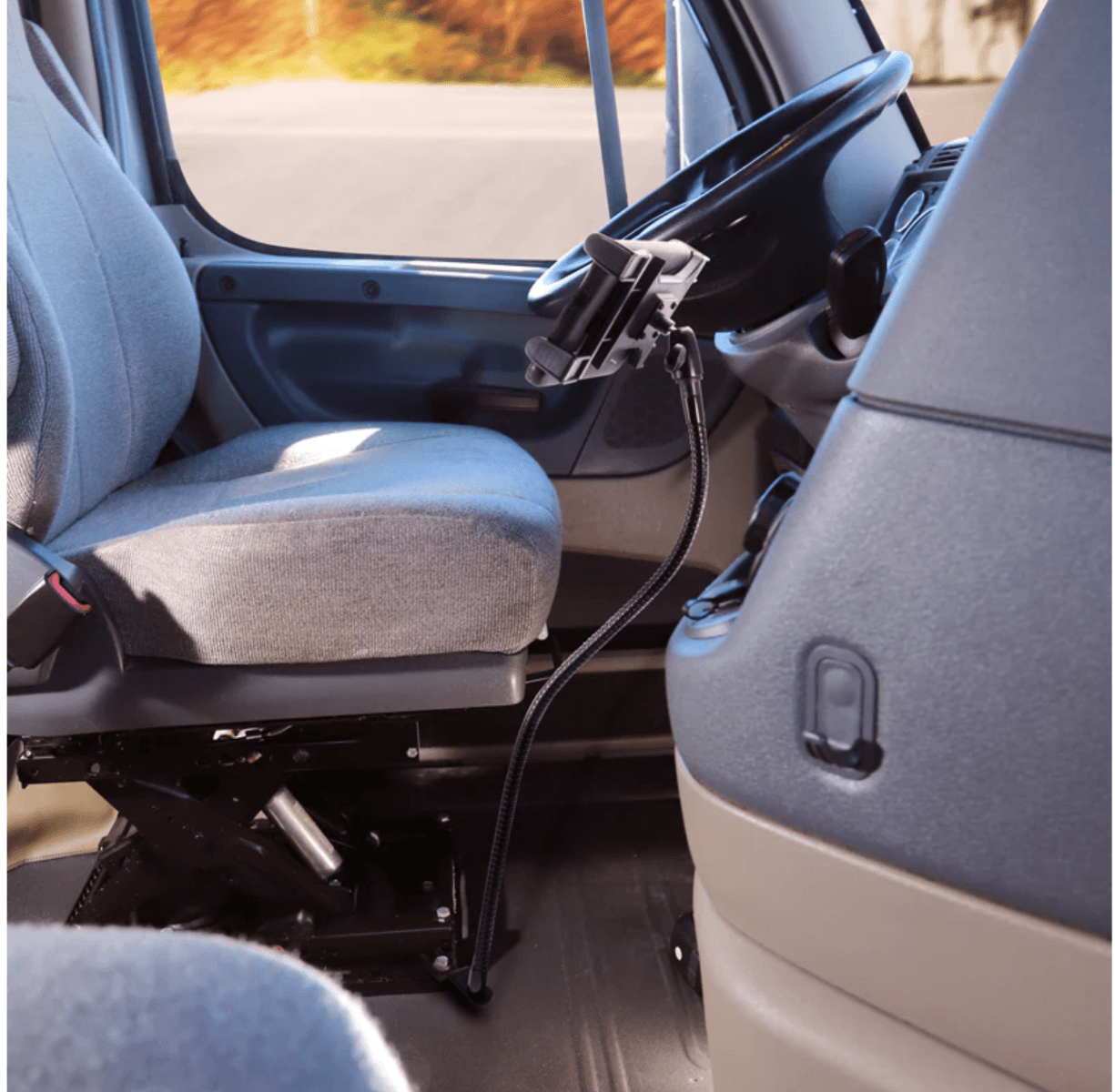 Arkon Car or Truck Seat Rail Universal Slim-Grip® Tablet Mount with 28 inch Gooseneck