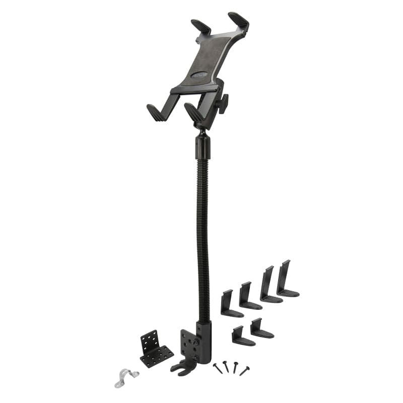 Arkon Robust Heavy-Duty Car or Truck Seat Rail or Floor Slim-Grip® Tablet Mount