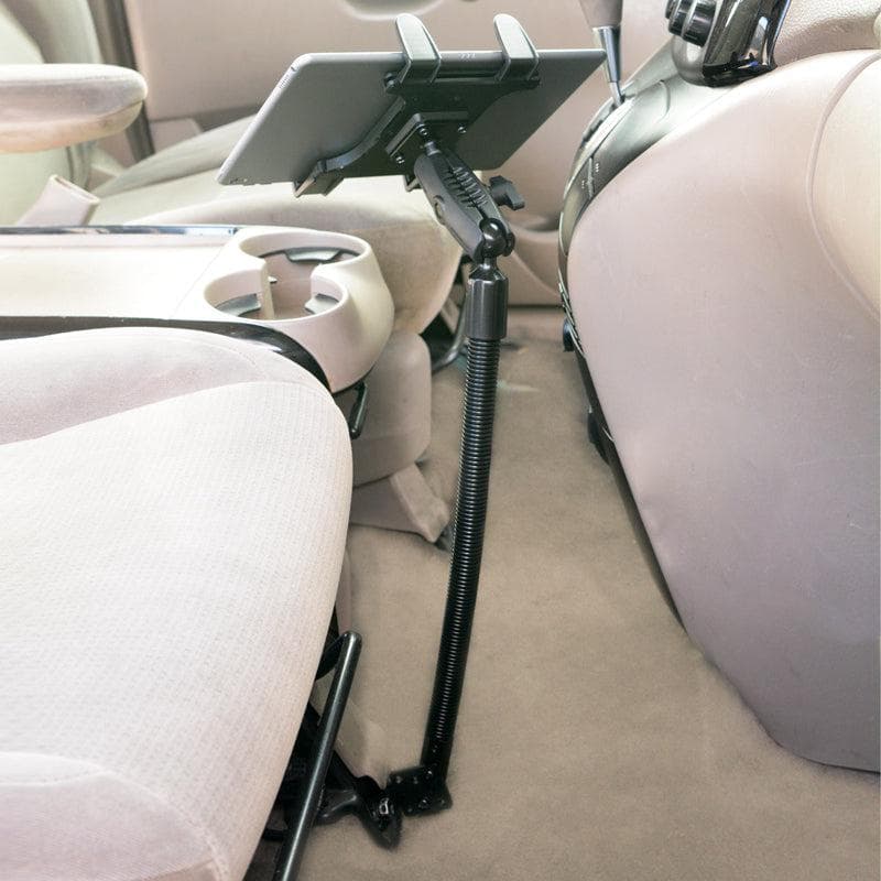 Arkon Robust Heavy-Duty Car or Truck Seat Rail or Floor Slim-Grip® Tablet Mount