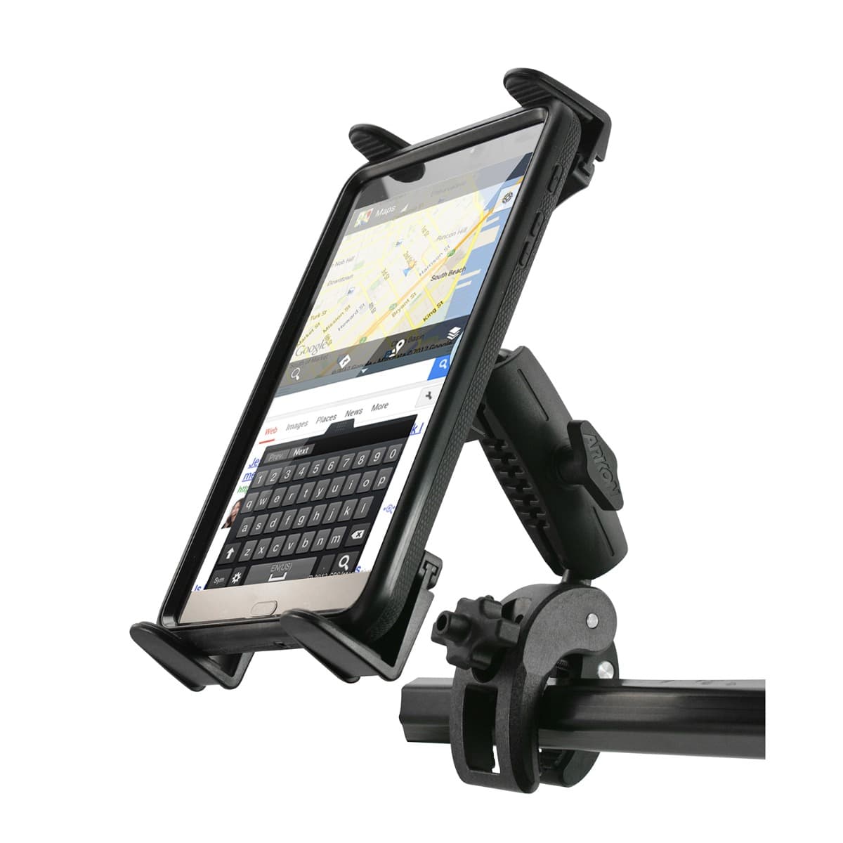 Arkon Slim-Grip Robust Clamp Tablet Mount