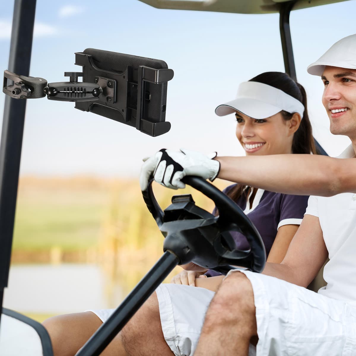 Arkon Slim-Grip Robust Clamp Tablet Mount