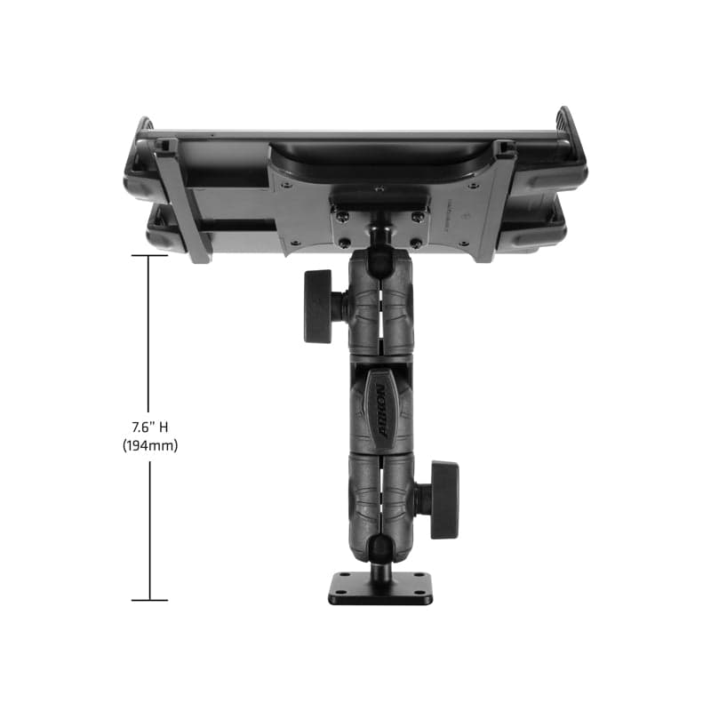 Arkon Slim-Grip® Tablet Drill-Base Mount with Ratcheting Swivel Arm - Image 9