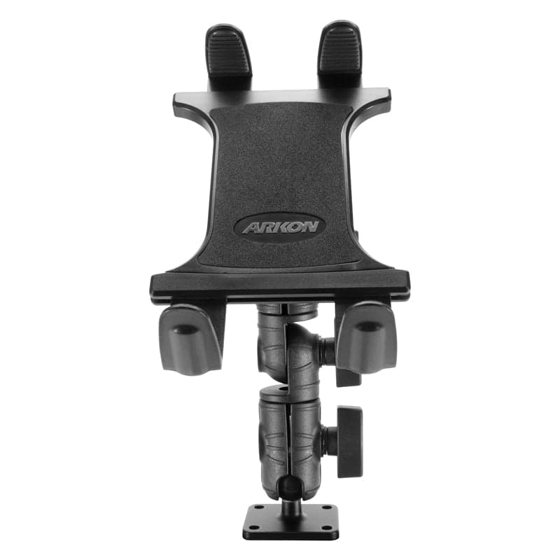 Arkon Slim-Grip® Tablet Drill-Base Mount with Ratcheting Swivel Arm