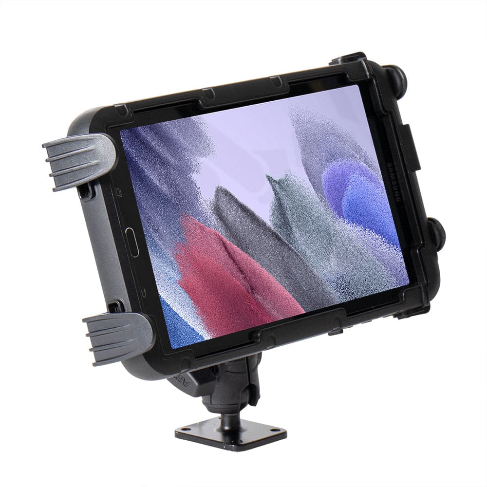 Arkon Slim-Grip® Tablet Holder with Double Socket Swivel Arm and Drill-Base Mount - Image 2