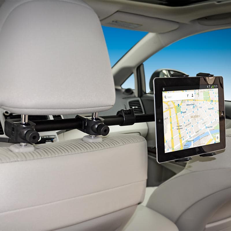 Arkon Tablet Mount Bundle Headrest Mount with Extension Arm for Shared Viewing
