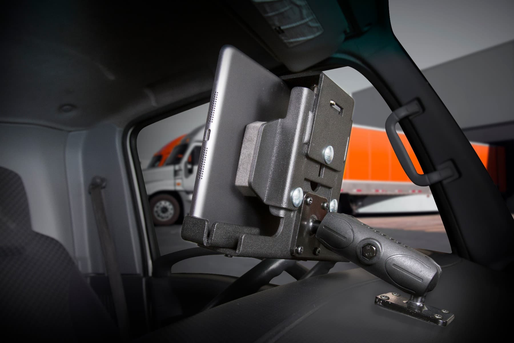 Arkon Locking Tablet Mount with Hardwire Kit and USB Cable