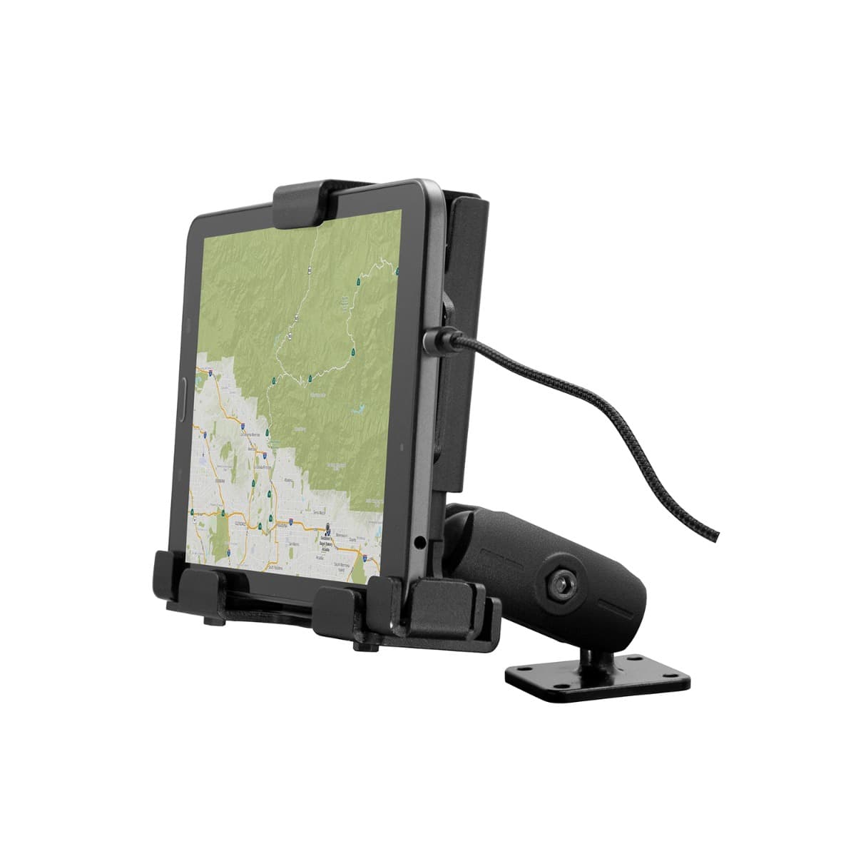 Arkon Locking Tablet Mount with Hardwire Kit and USB Cable
