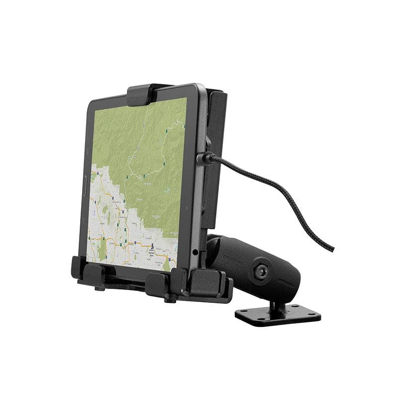 Arkon Powered Locking Tablet Mount with Magnetic Micro USB Charge Cable for Commercial and Enterprise