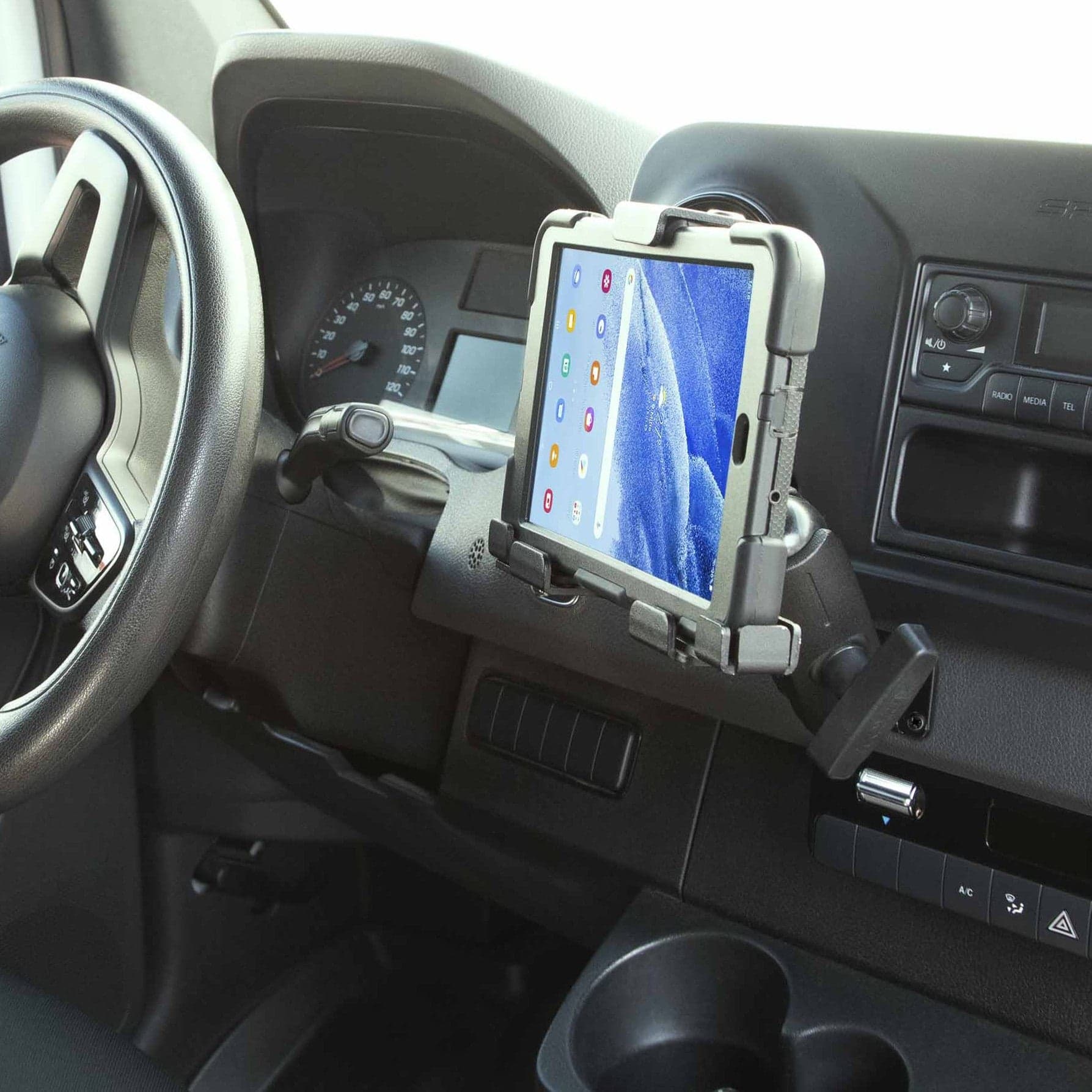Arkon Locking Aluminum Tablet Mount with Key Lock
