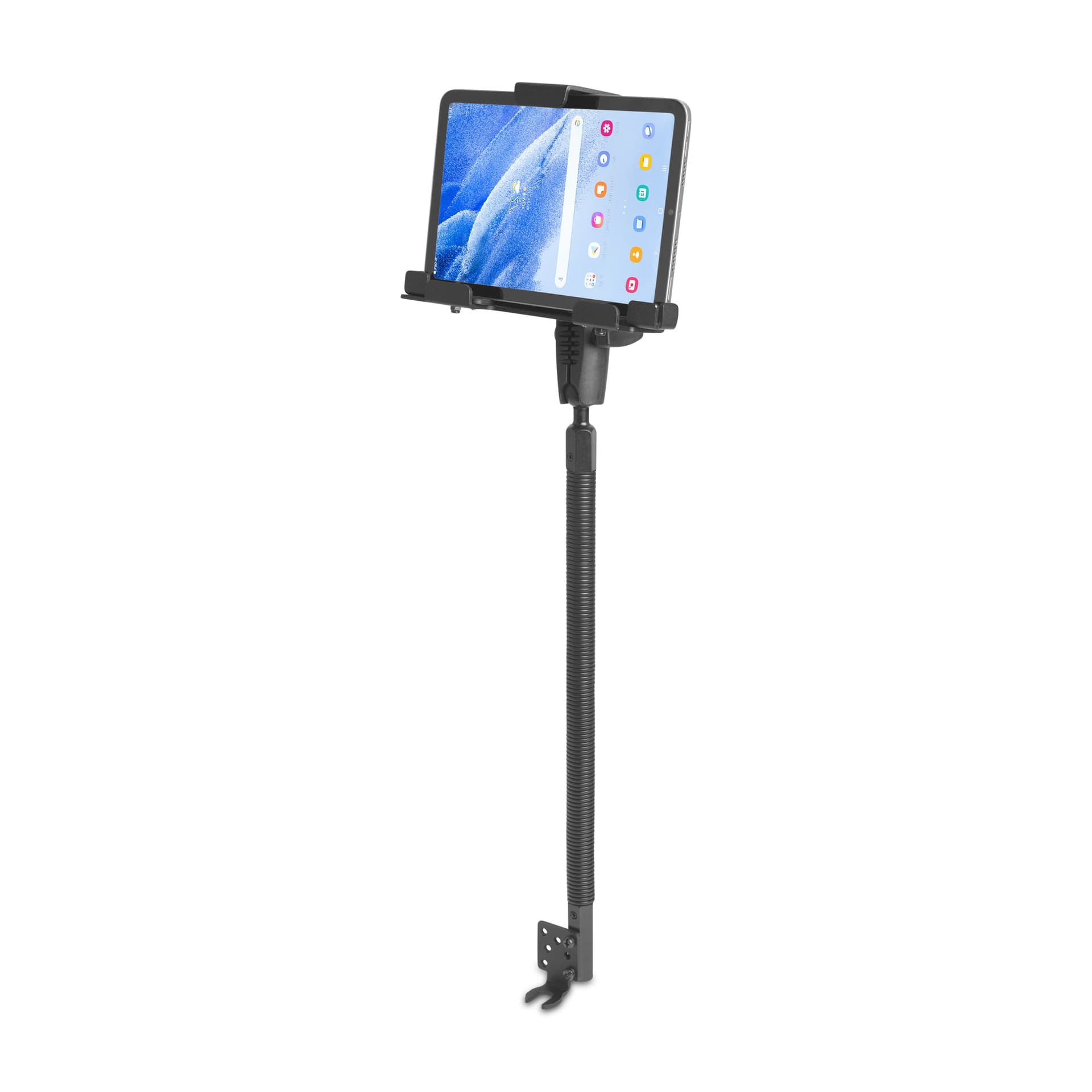 Arkon Heavy-Duty Locking Tablet Holder with Car/Truck Seat Rail Mount - Image 2