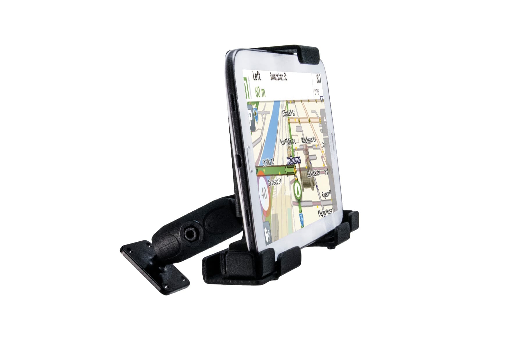 Arkon Universal Metal Locking Tablet Holder with 4-Hole AMPS Metal Base