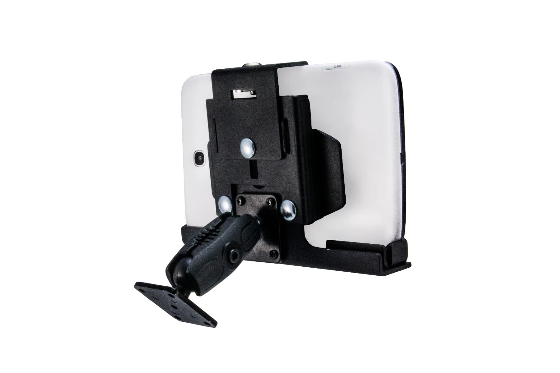 Arkon Universal Metal Locking Tablet Holder with 4-Hole AMPS Metal Base