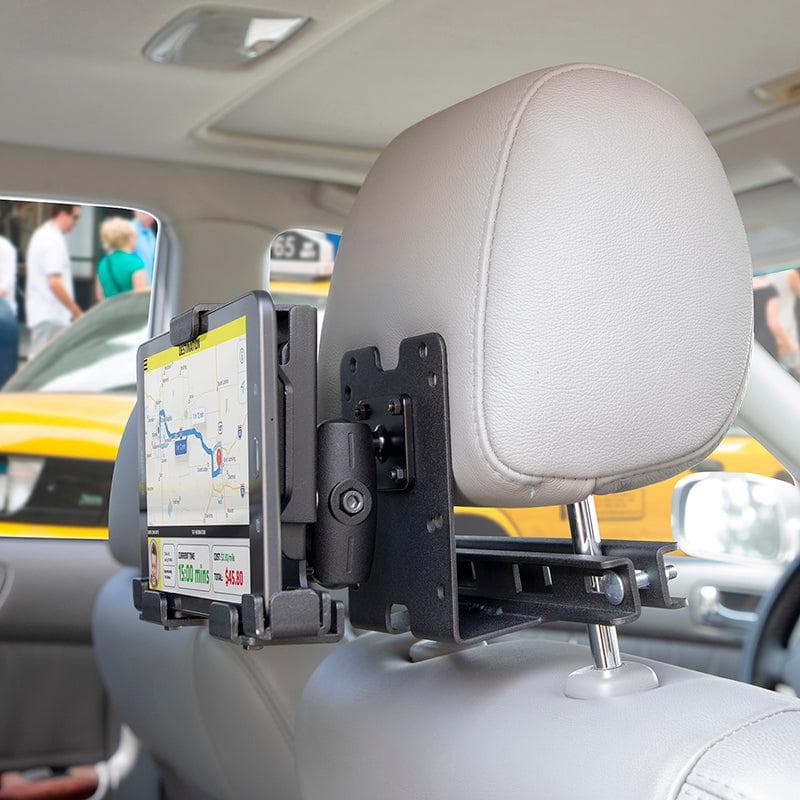 Arkon Metal Locking Headrest Tablet Mount for iPad, Galaxy, Note, and more