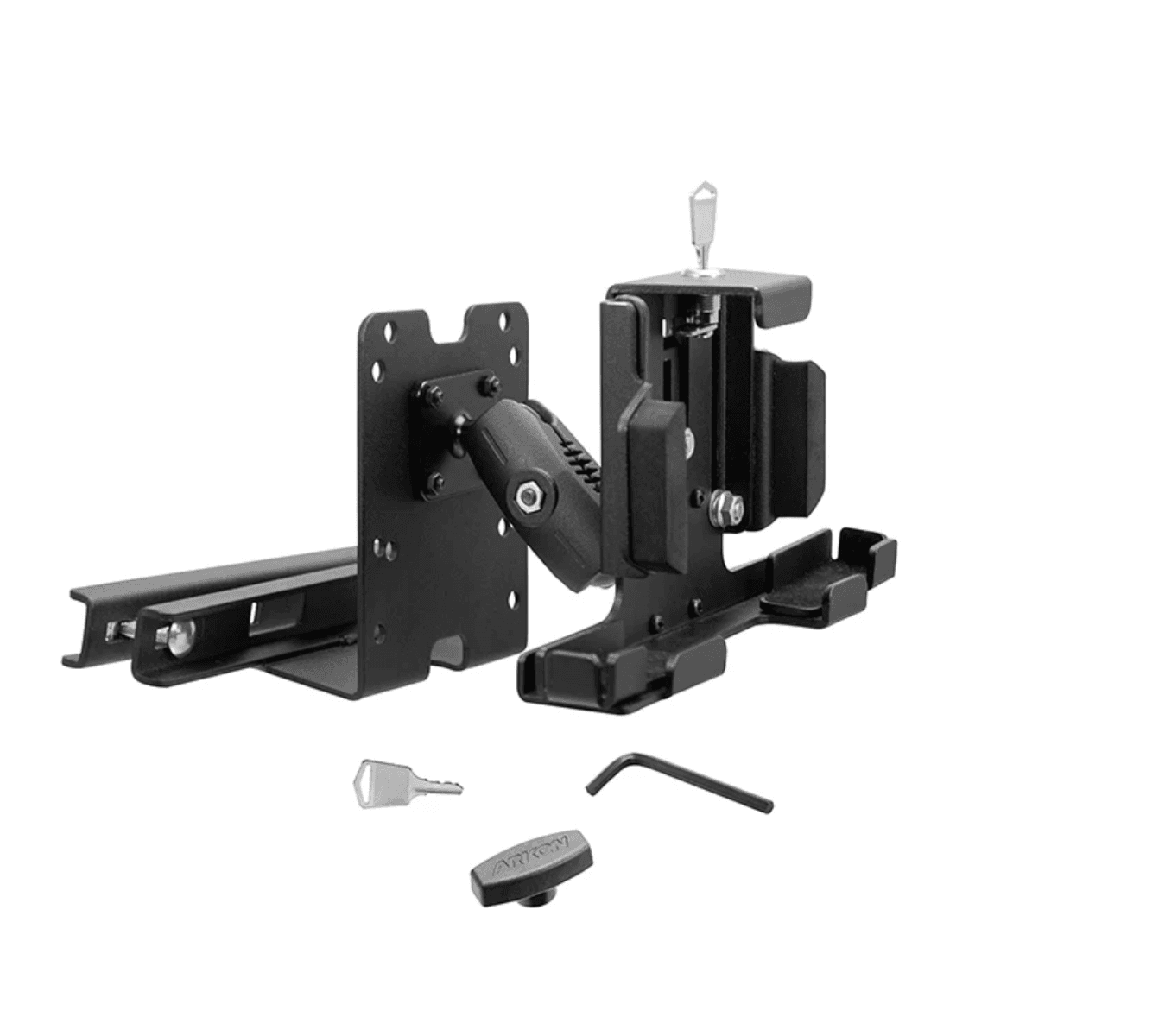 Arkon Metal Locking Headrest Tablet Mount for iPad, Galaxy, Note, and more