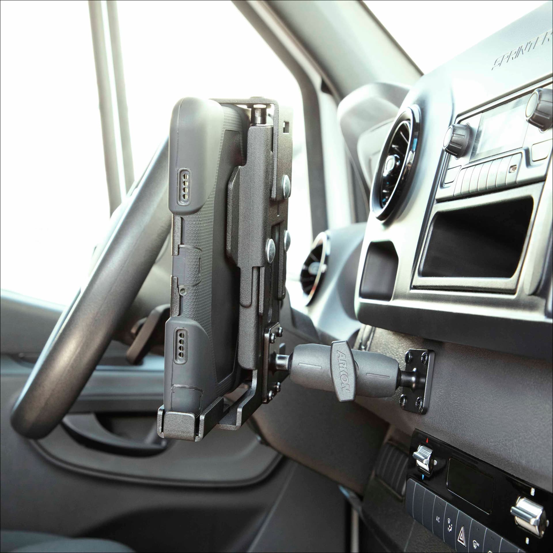 Arkon Large Universal Locking Tablet Mount with Key Lock for iPad, Note, Tab and more