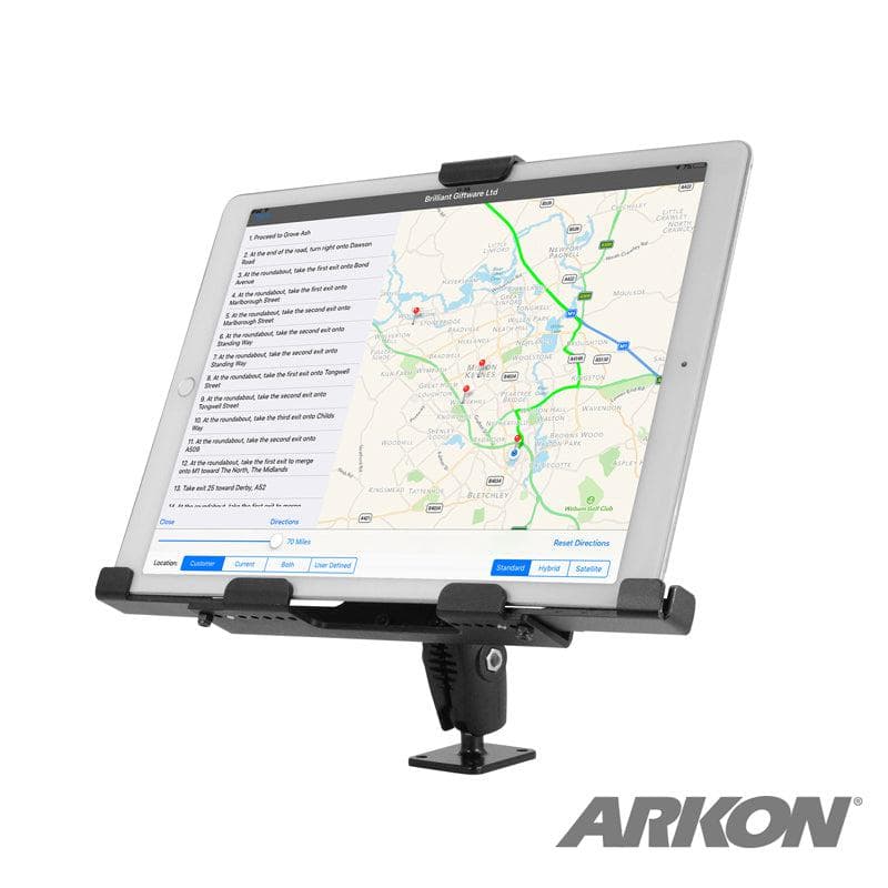 Arkon Large Universal Locking Tablet Mount with Key Lock for iPad, Note, Tab and more