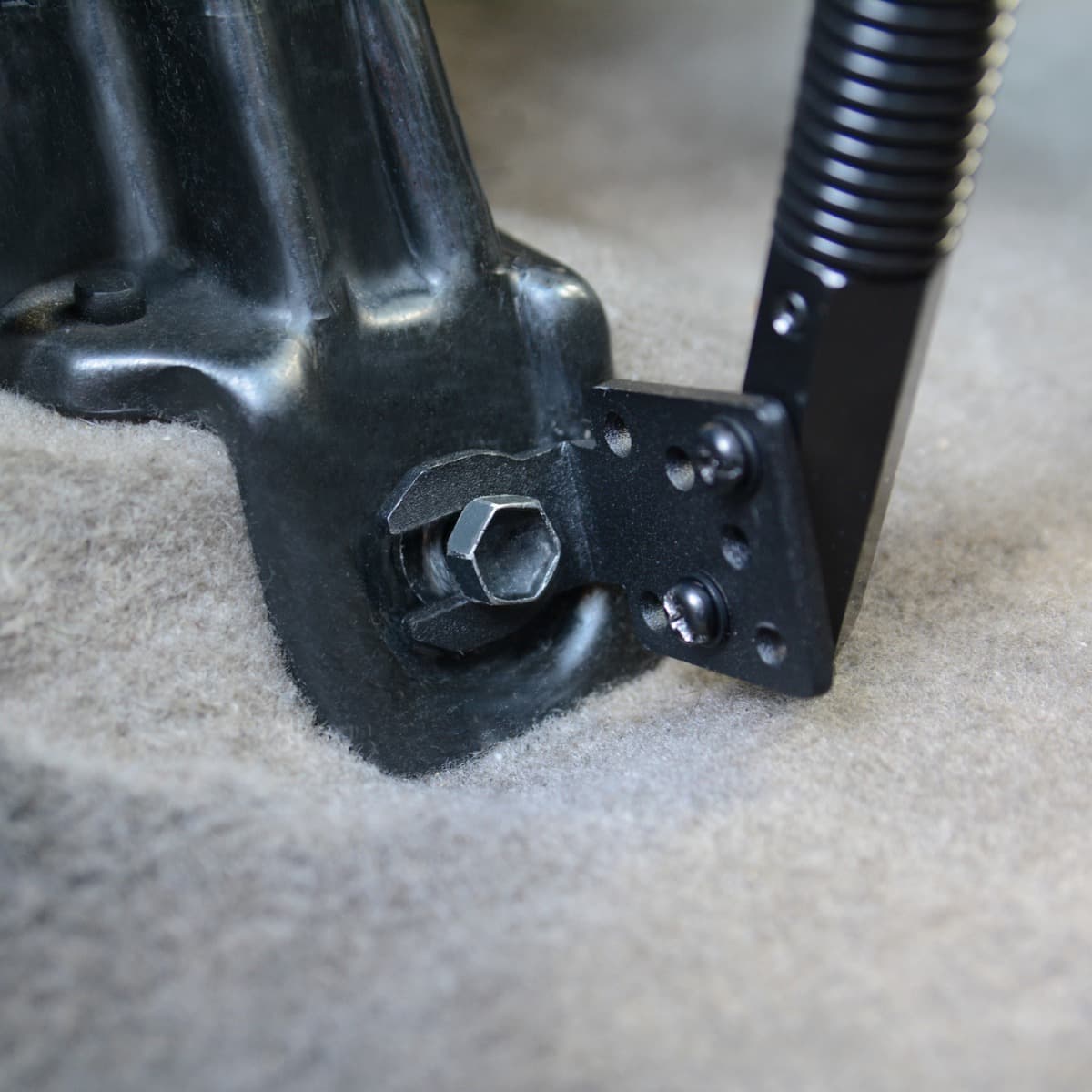 Arkon Heavy-Duty Plastic Locking Tablet Seat Rail or Floor Mount