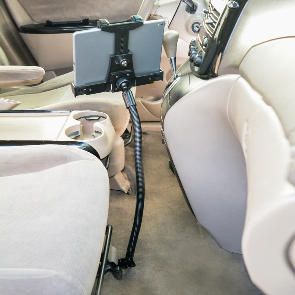 Arkon Heavy-Duty Plastic Locking Tablet Seat Rail or Floor Mount