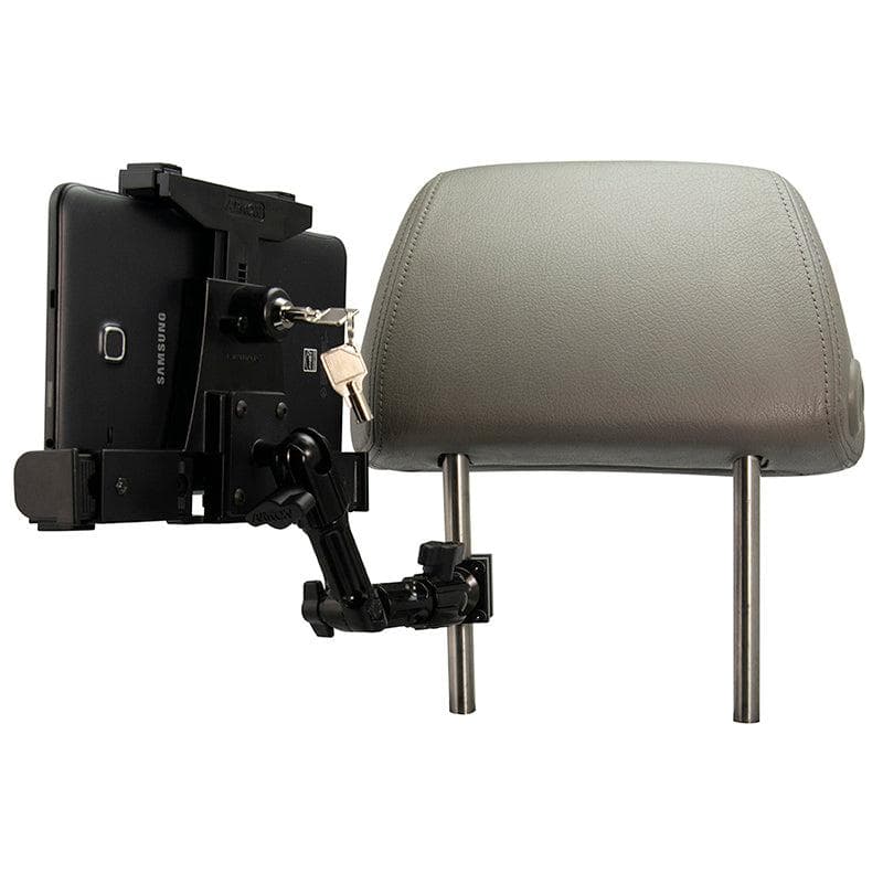Arkon Plastic Locking Tablet Headrest Mount with Multi-Angle 8 inch Arm