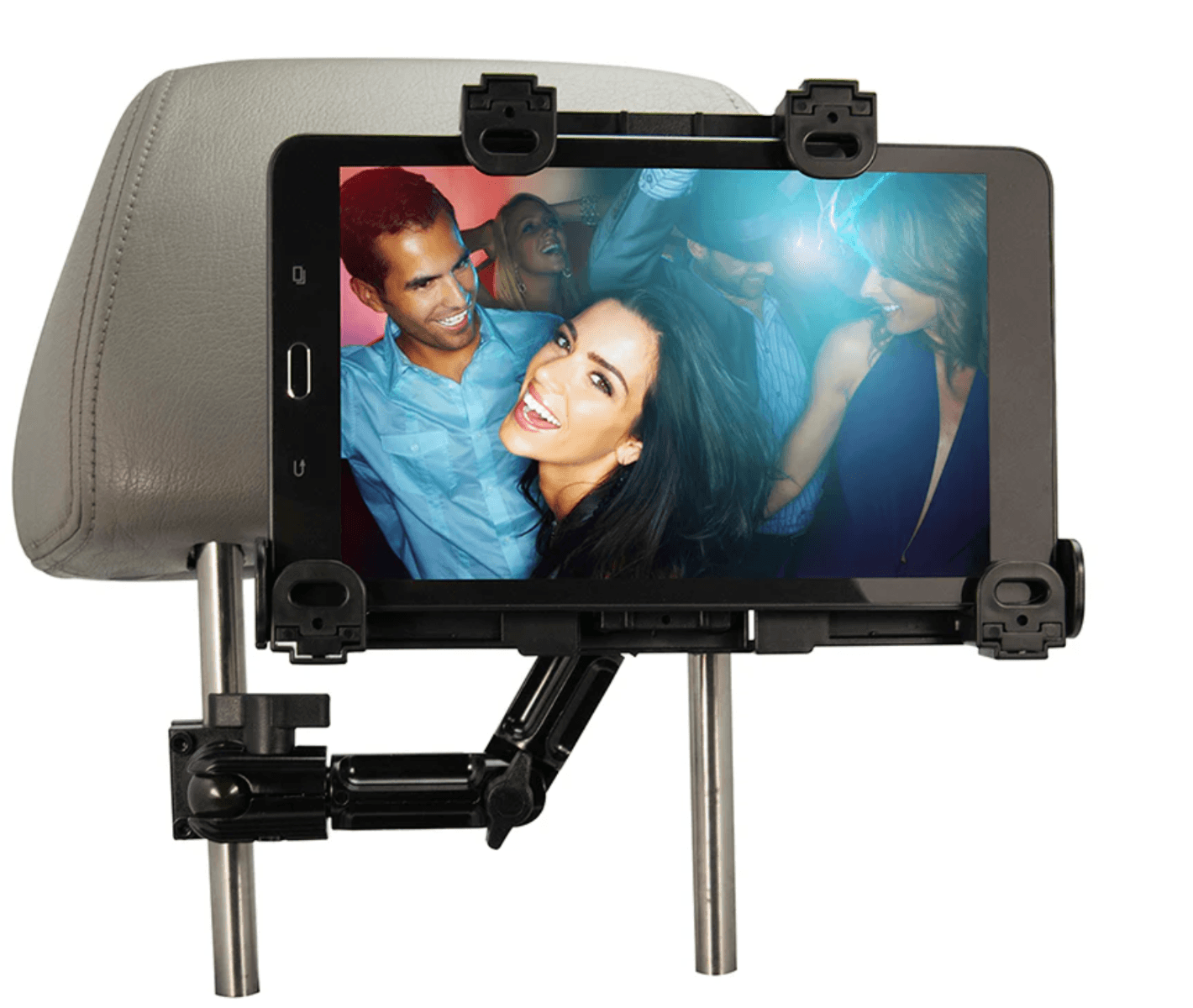 Arkon Plastic Locking Tablet Headrest Mount with Multi-Angle 8 inch Arm