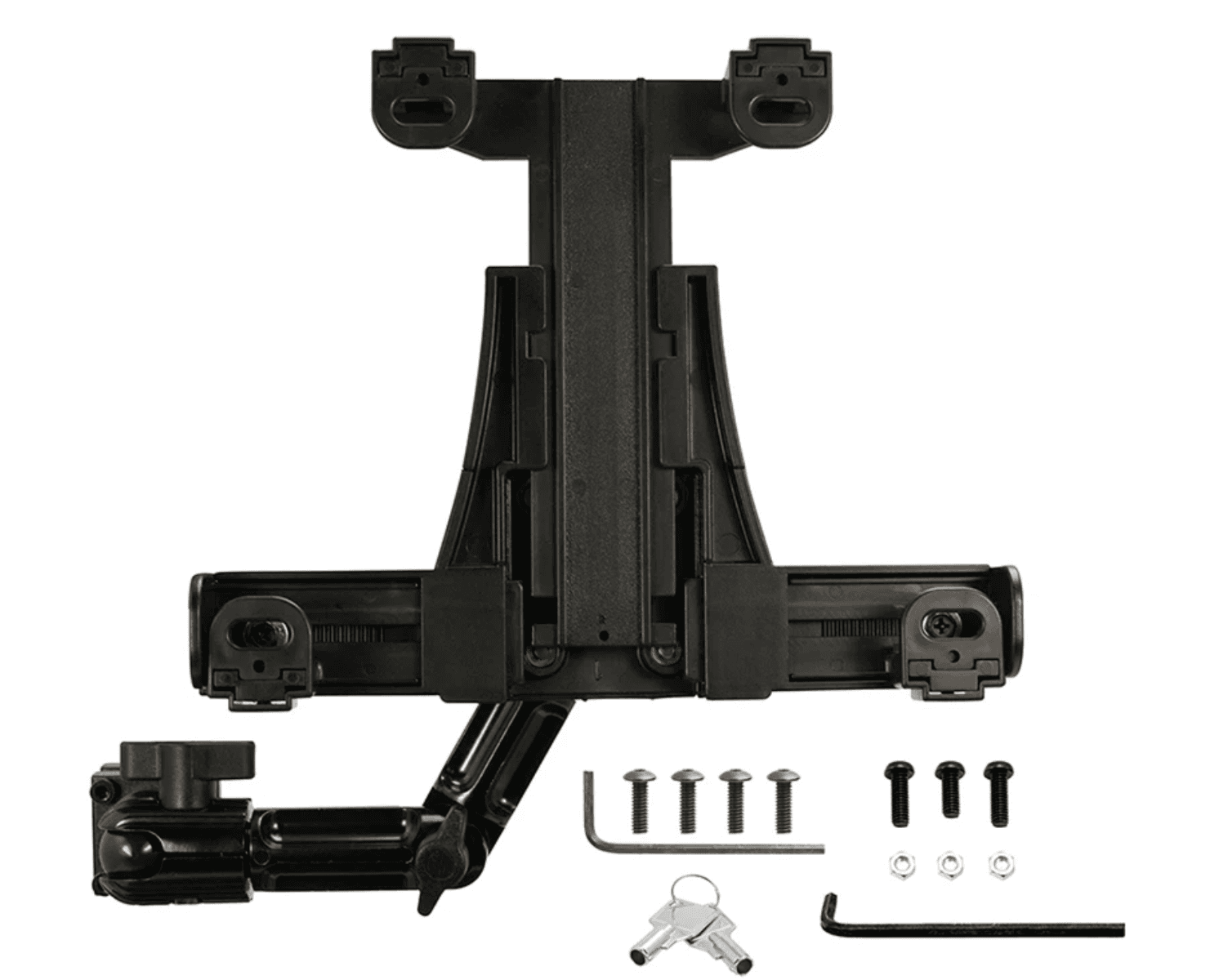 Arkon Plastic Locking Tablet Headrest Mount with Multi-Angle 8 inch Arm
