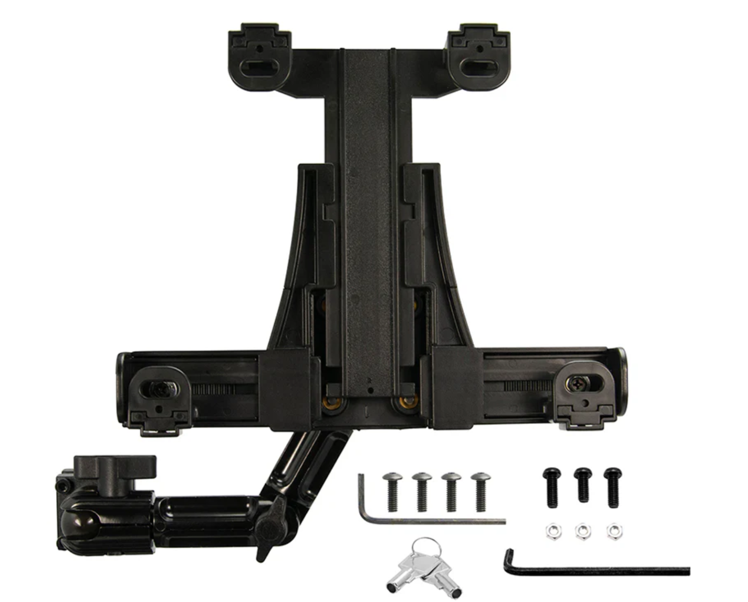 Arkon Plastic Locking Tablet Headrest Mount with Multi-Angle 8 inch Arm