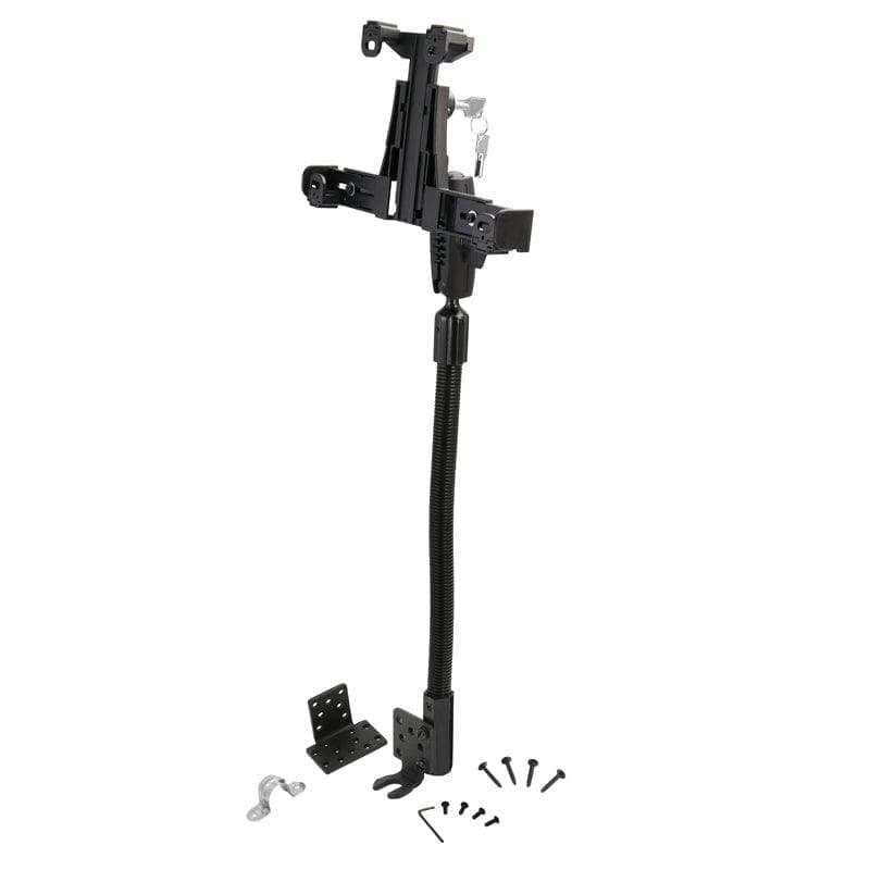 Arkon Robust Heavy-Duty Locking Tablet Seat Rail or Floor Mount