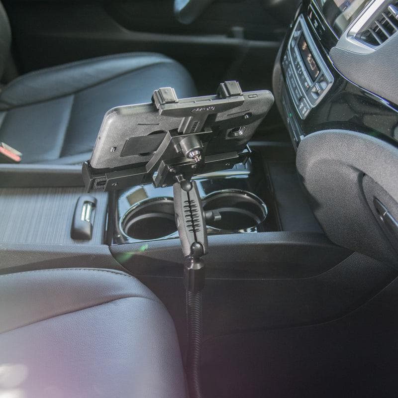 Arkon Robust Heavy-Duty Locking Tablet Seat Rail or Floor Mount