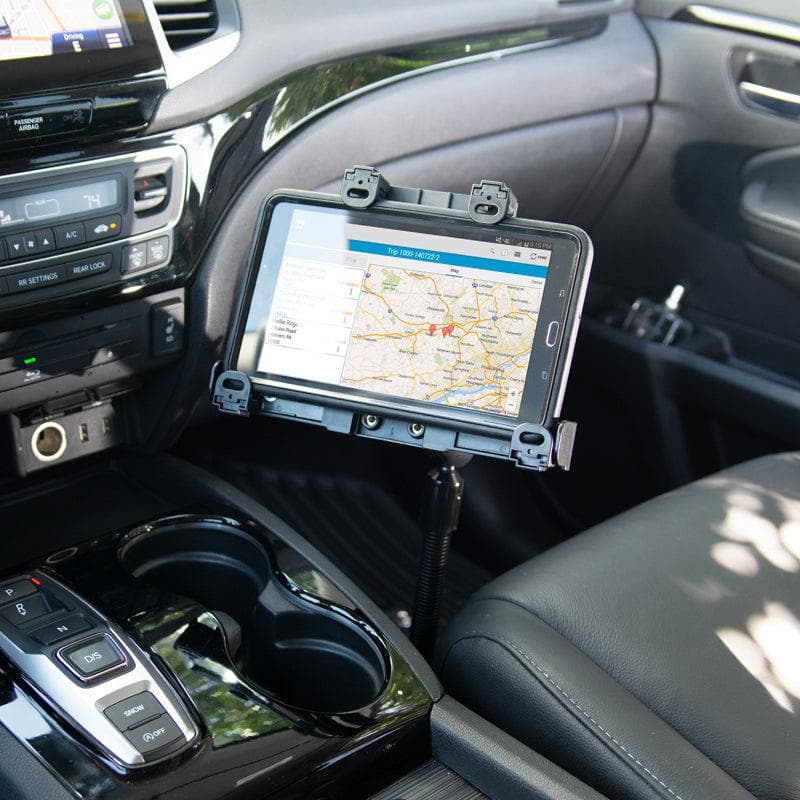Arkon Robust Heavy-Duty Locking Tablet Seat Rail or Floor Mount