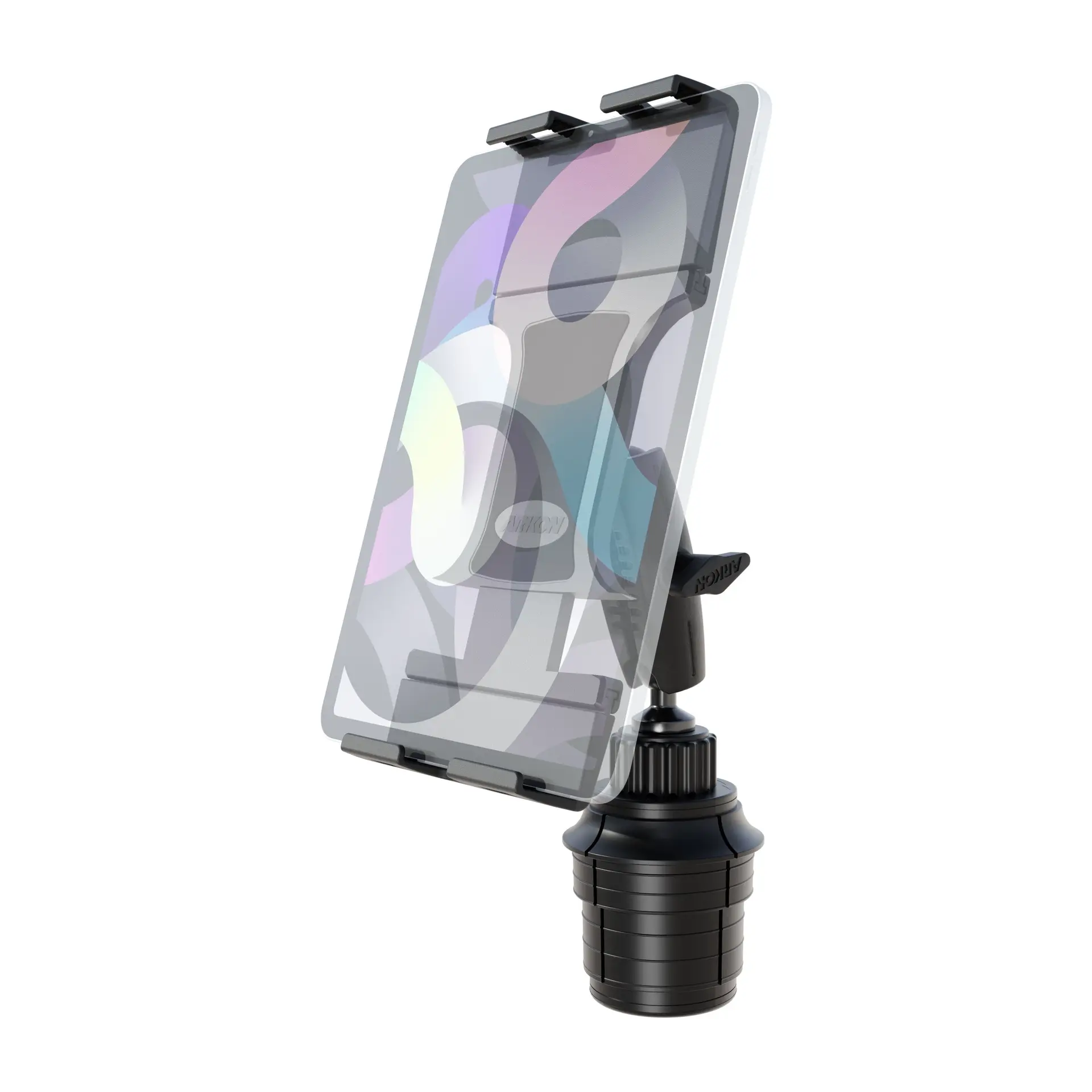 Arkon Slim-Grip® Ultra Pro Universal Tablet Holder with Cup Holder Mount