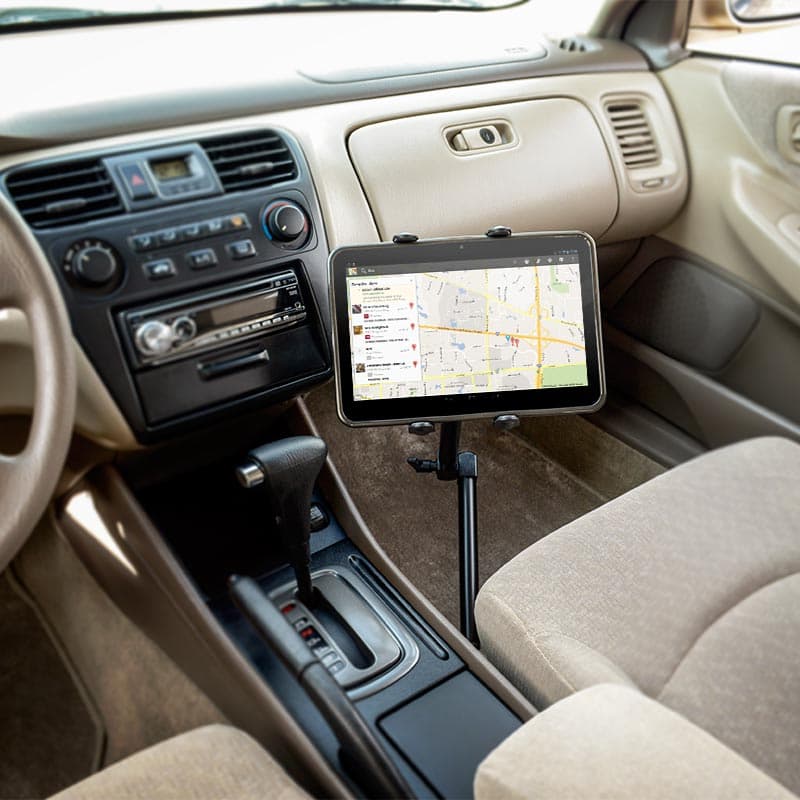 Arkon Tablet Mount Bundle 22in Heavy-Duty Aluminum Seat Rail