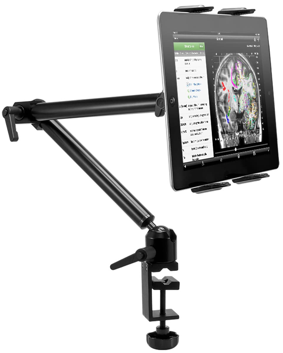 Arkon Tablet Mount Bundle 22in Heavy-Duty Aluminum C-Clamp