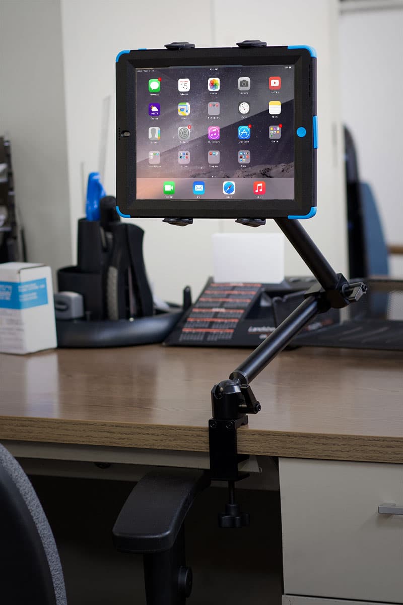Arkon Tablet Mount Bundle 22in Heavy-Duty Aluminum C-Clamp