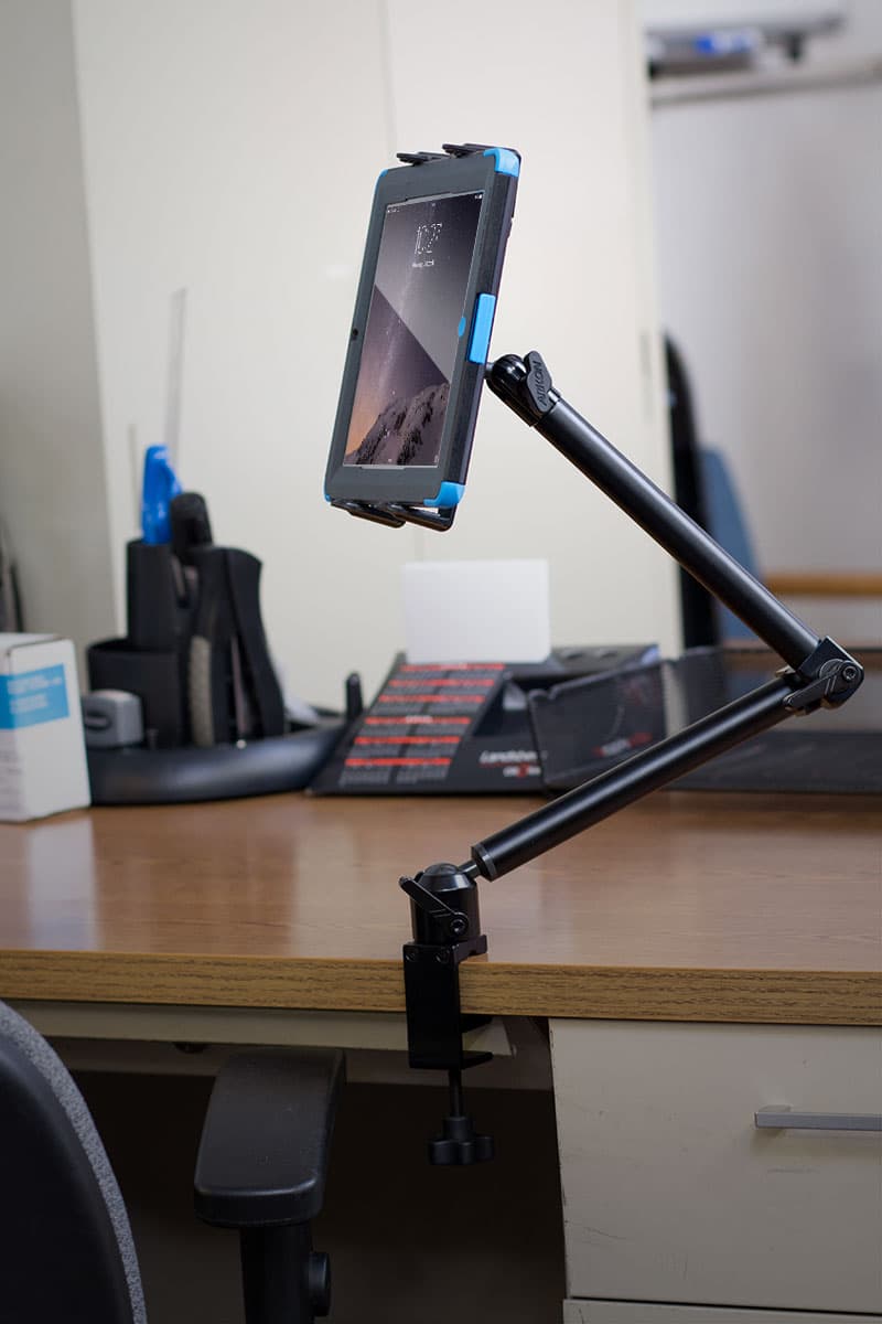 Arkon Tablet Mount Bundle 22in Heavy-Duty Aluminum C-Clamp