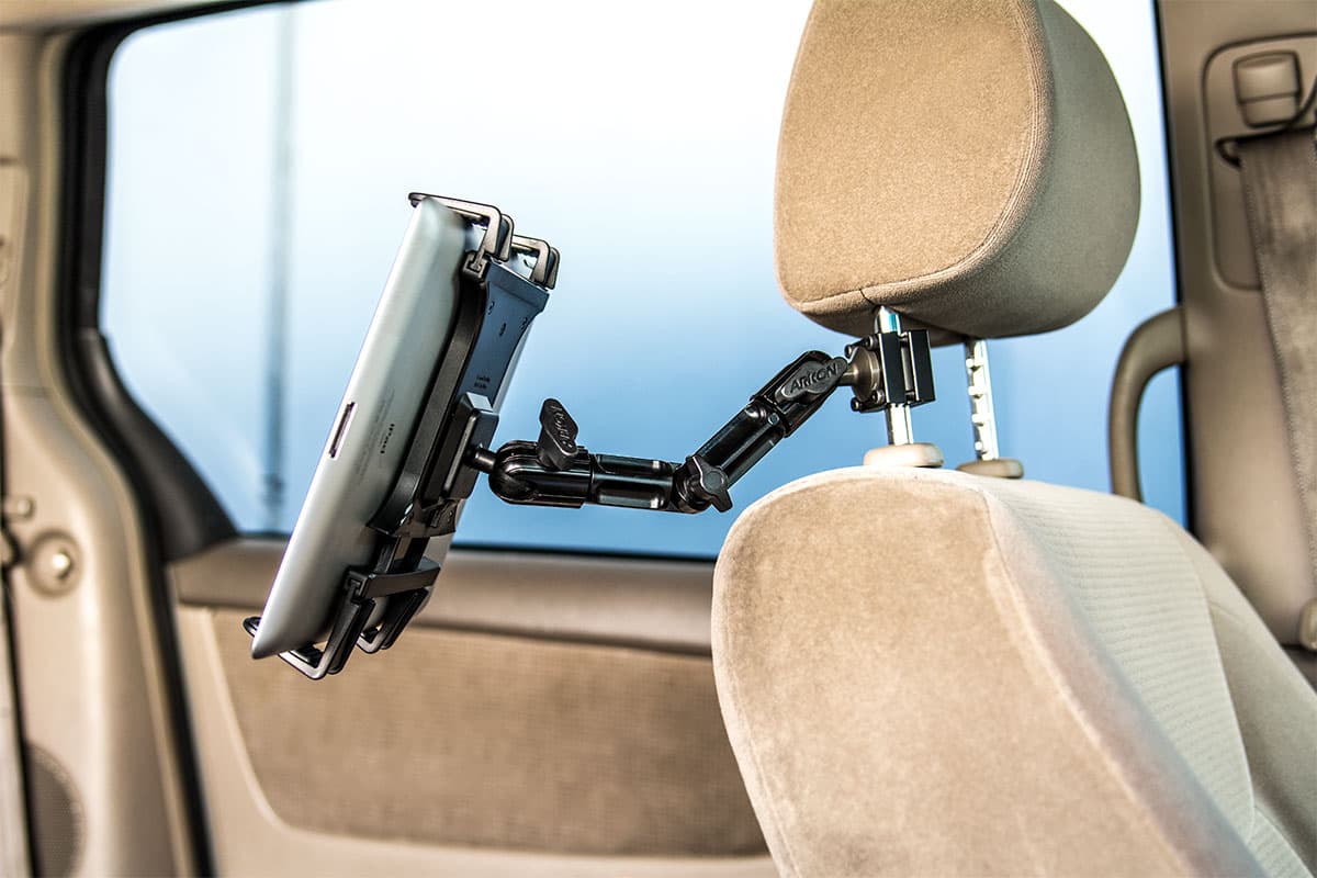 Arkon Tablet Mount Bundle - Universal Tablet Headrest Mount